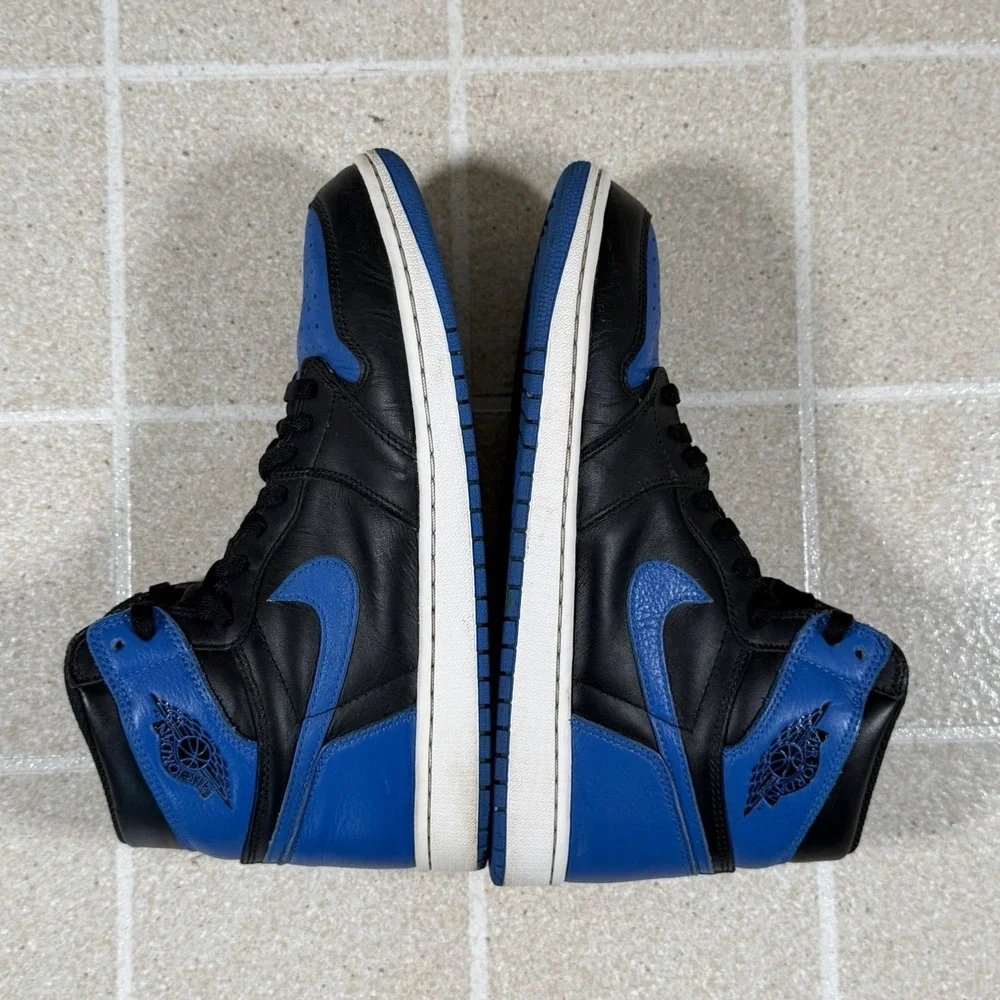 Jordan 1 Retro Royal 2017 Men's Size 10 555088-007 Blue black